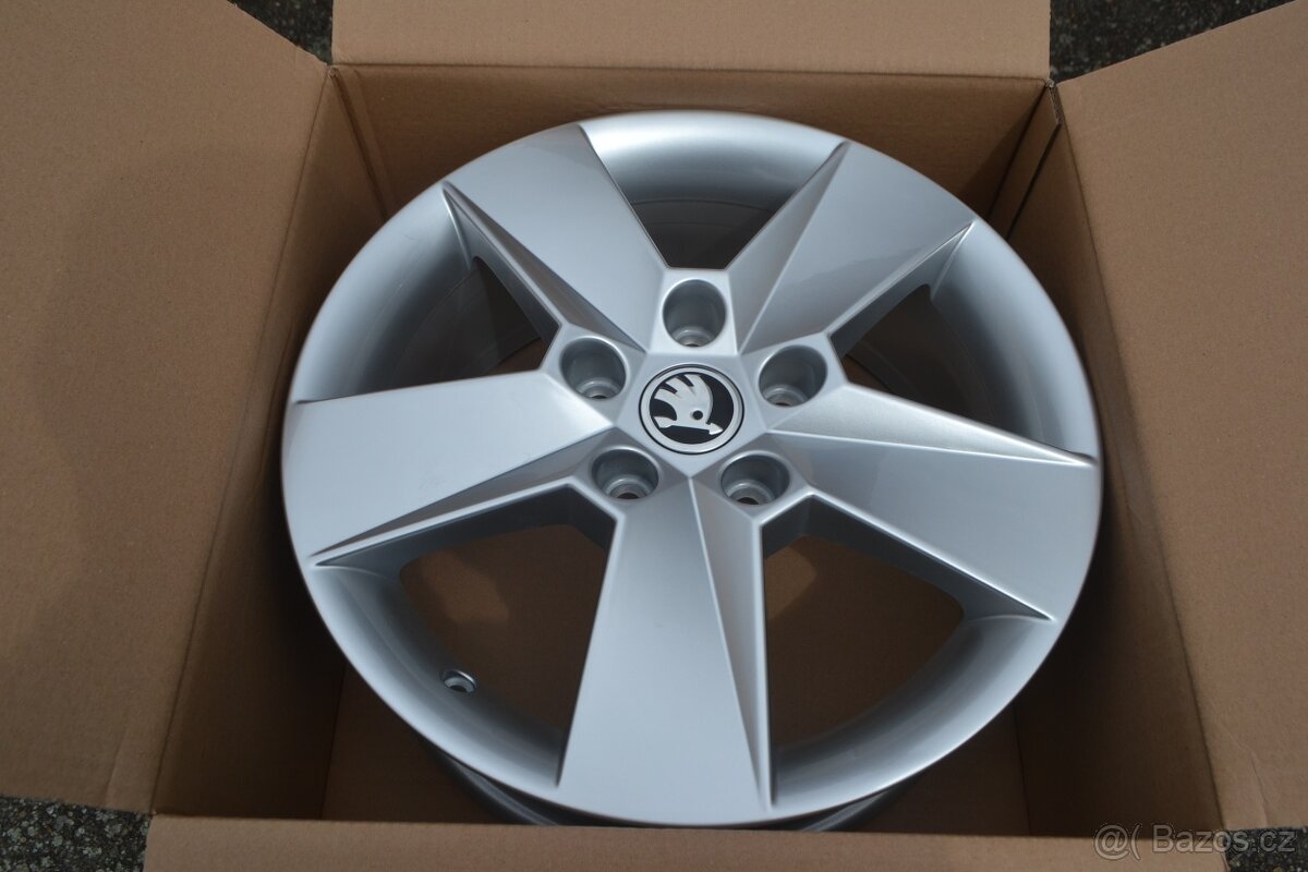 Š.Octavia III+ Oct.IV + facelift– NOVÉ 16 orig. Alu disky . - 6