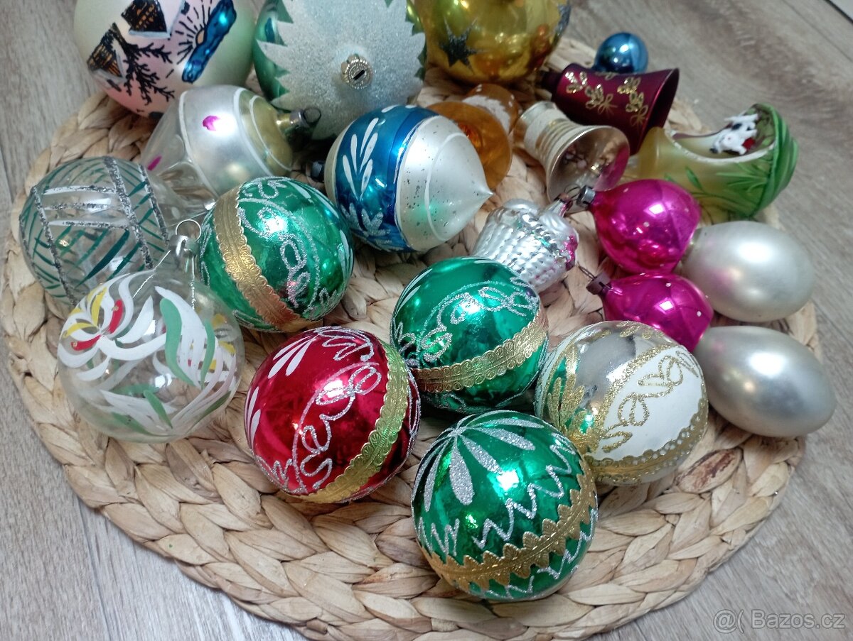 Vánoční ozdoby retro - 6