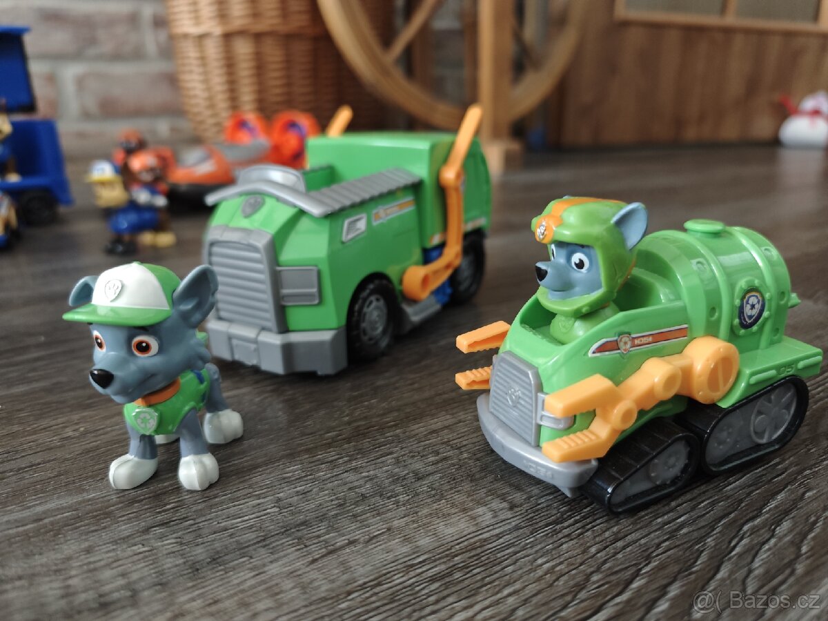 Tlapková patrola figurky a auta - 6