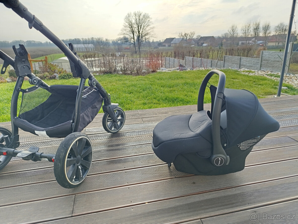 kočárek Noordi Fjordi trojkombinace, koupený 2020, po 1 dítě - 6