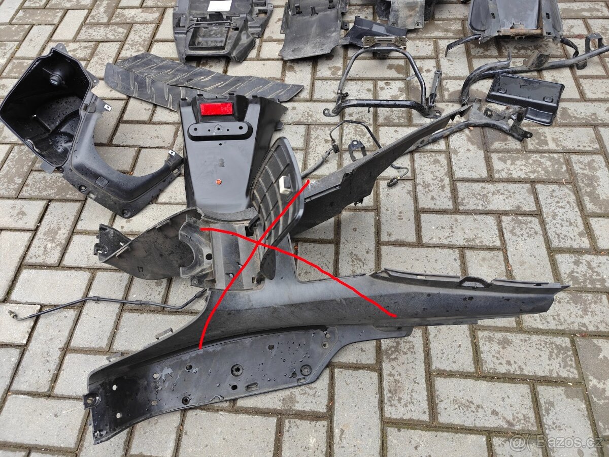 Náhradní díly - Honda FJS 600 / 400 Silver Wing - 6