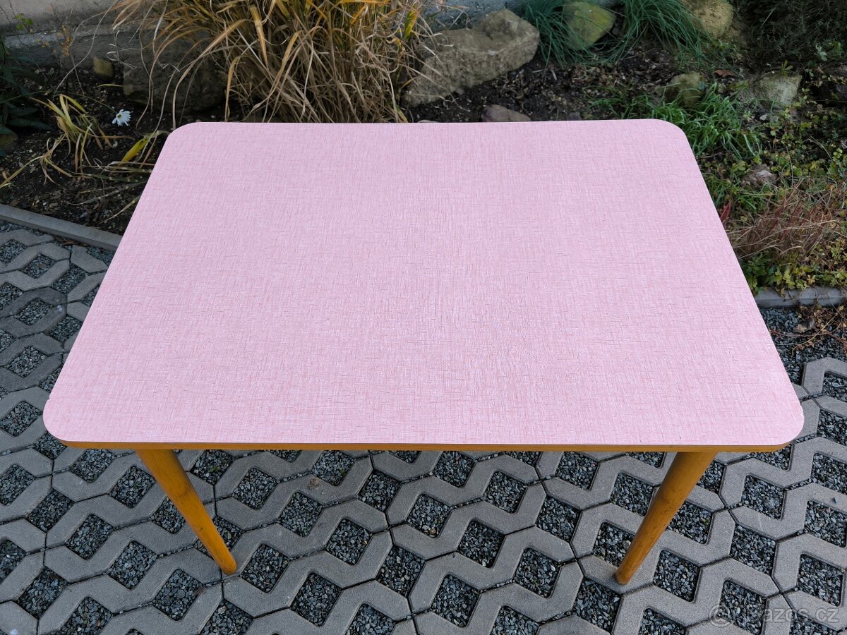 Retro kuchyňský umakartový stůl Jitona - 60. léta - 6