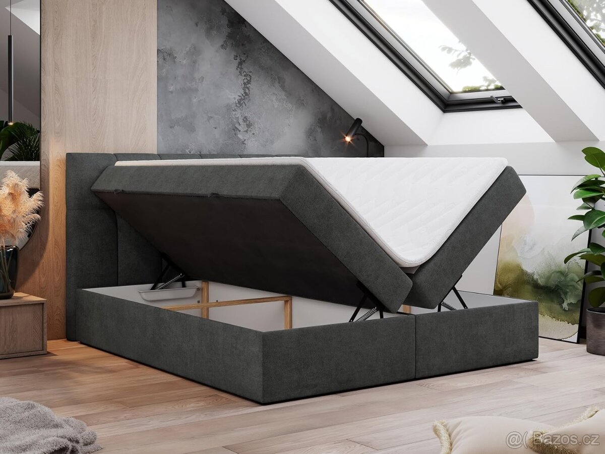 Čalouněná postel Lori 160/180x200cm Nová - 6