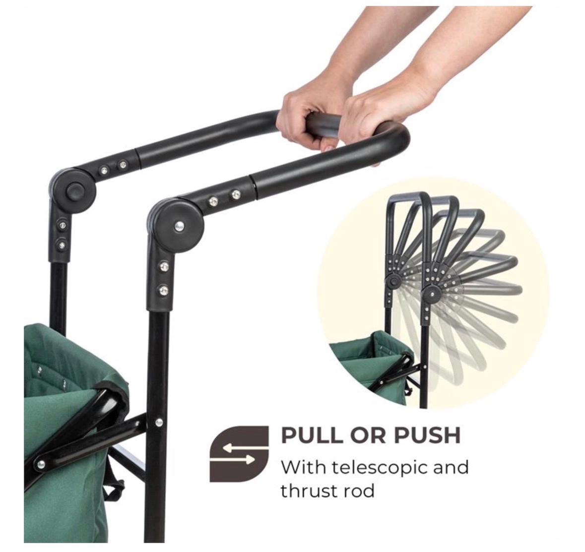 Vozík s extra širokými pneumatikami - 6