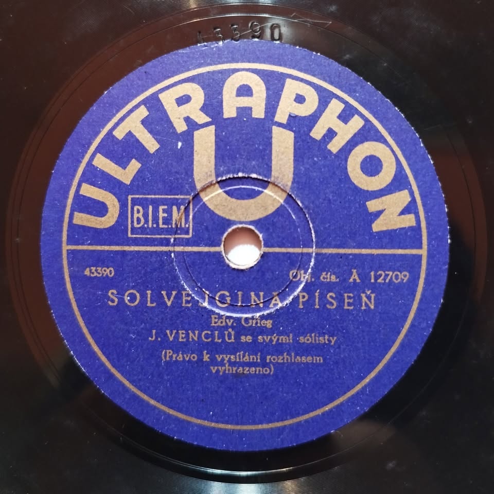 Prodým tyto 5 šelakových desek - 6