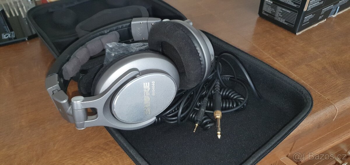Prodám dynamický Americký sluchátka Shure 9400, super stav, - 6