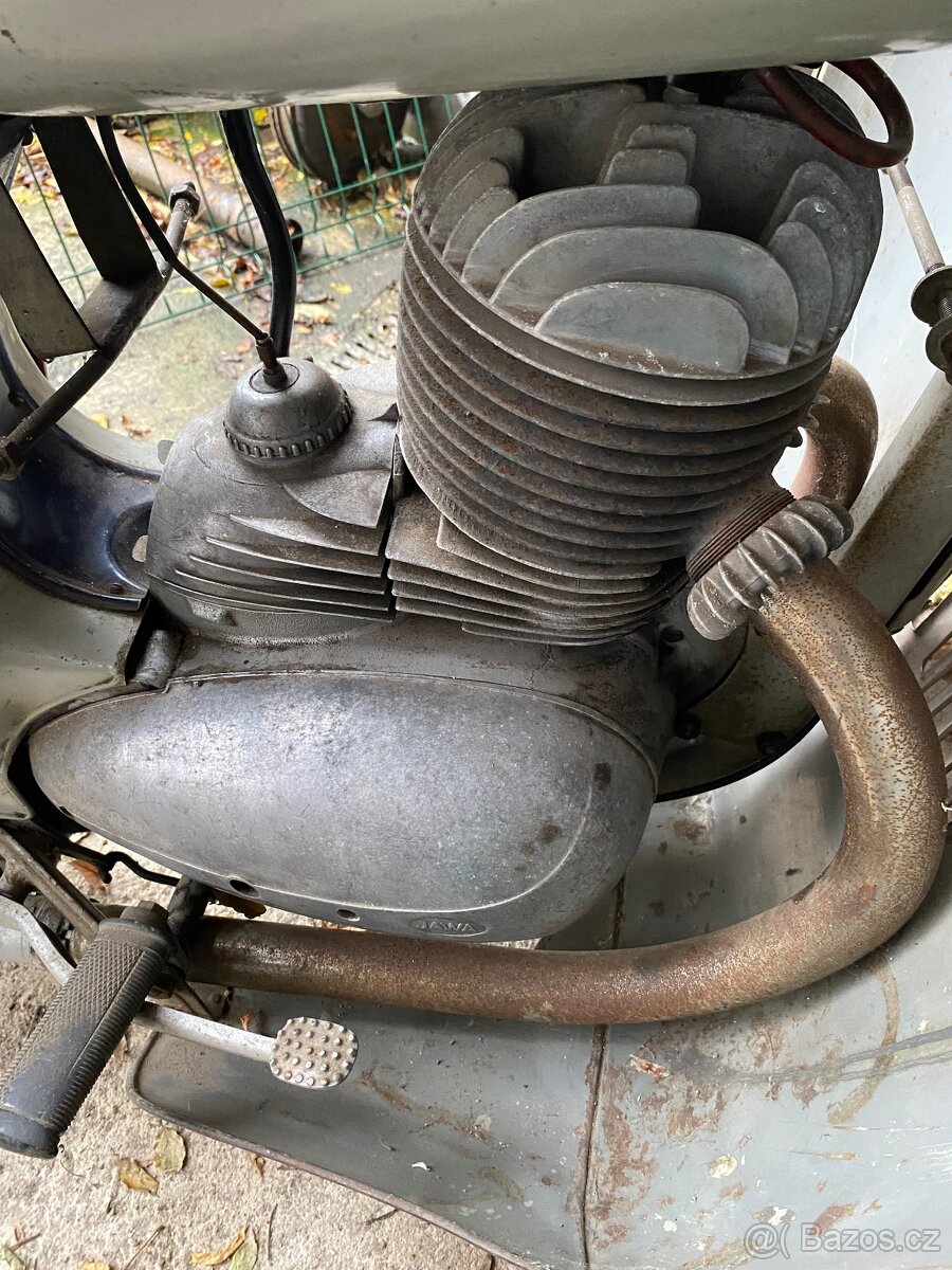 Jawa 250 Normandie kyvačka 353 SPZ - 6
