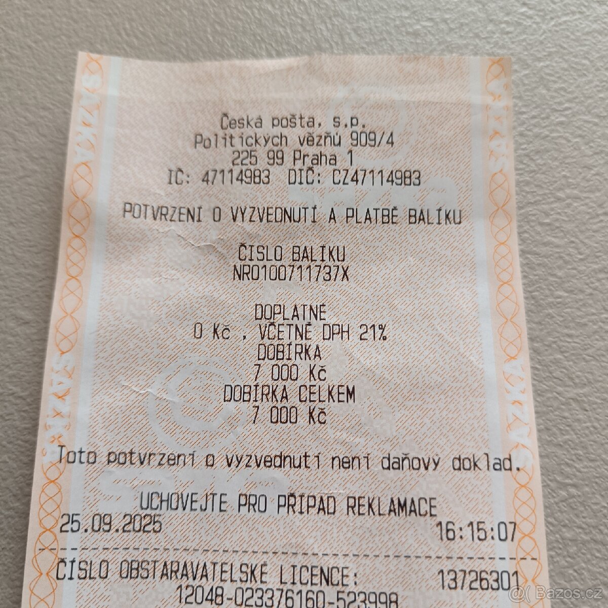 Reakce na hodnocení - 6