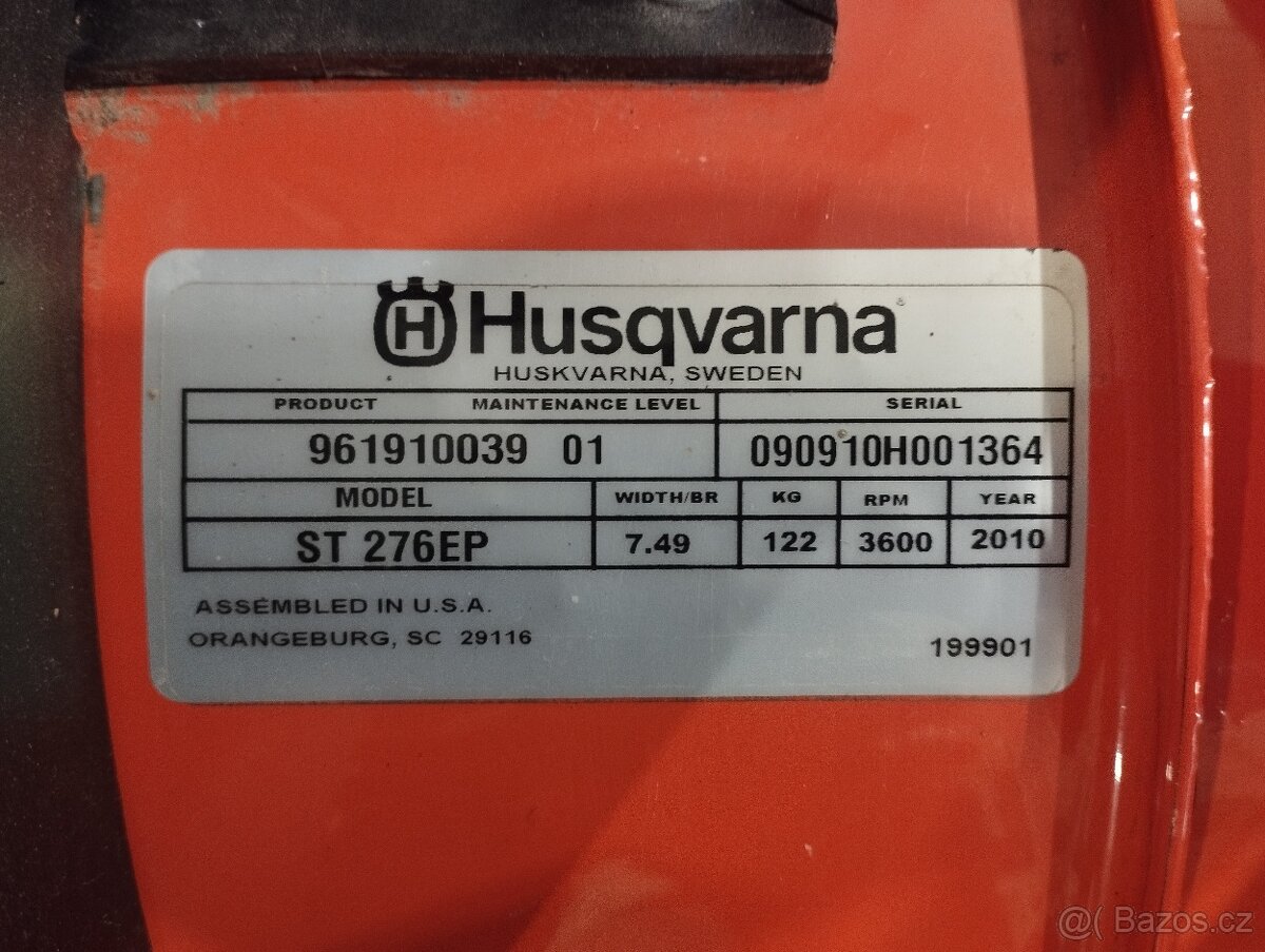 Husqvarna ST276EP - 6