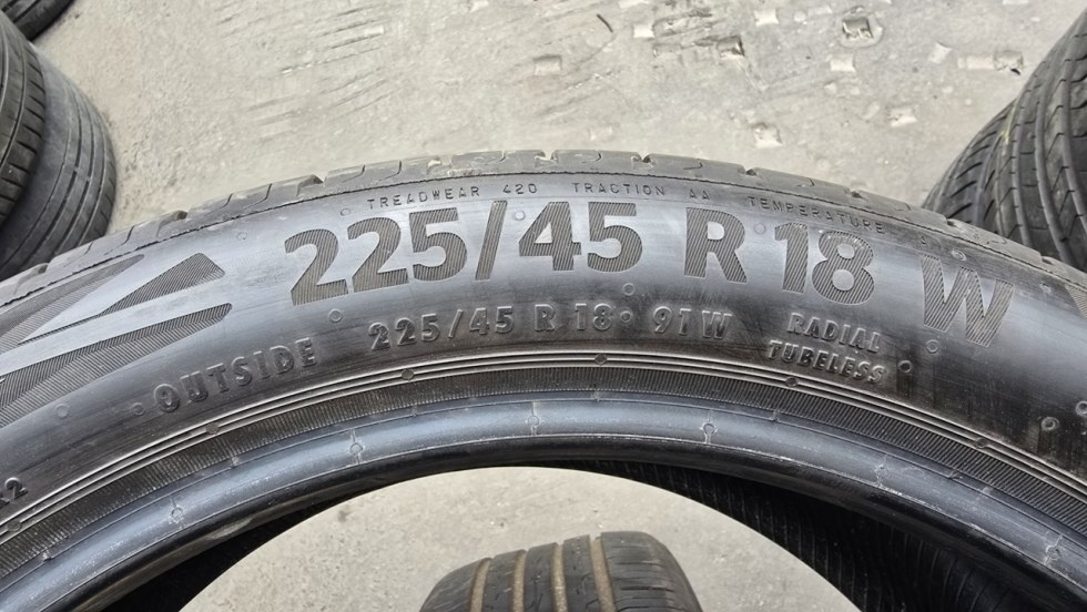 Letní pneu 225/45/18 Continental - 6