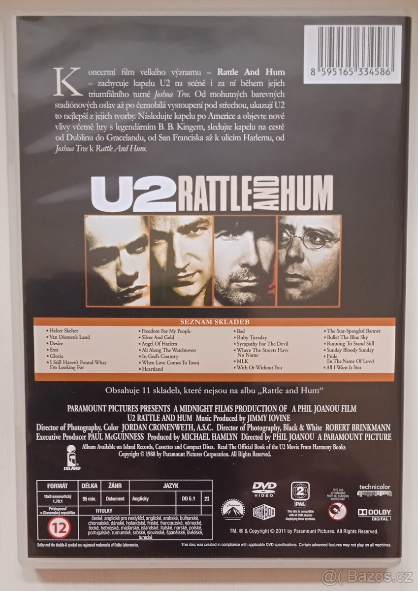 U2 - RATTLE & HUM (DVD) - 6