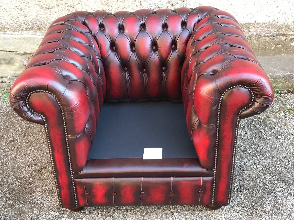 Chesterfield Anglický Originál Nový - 6