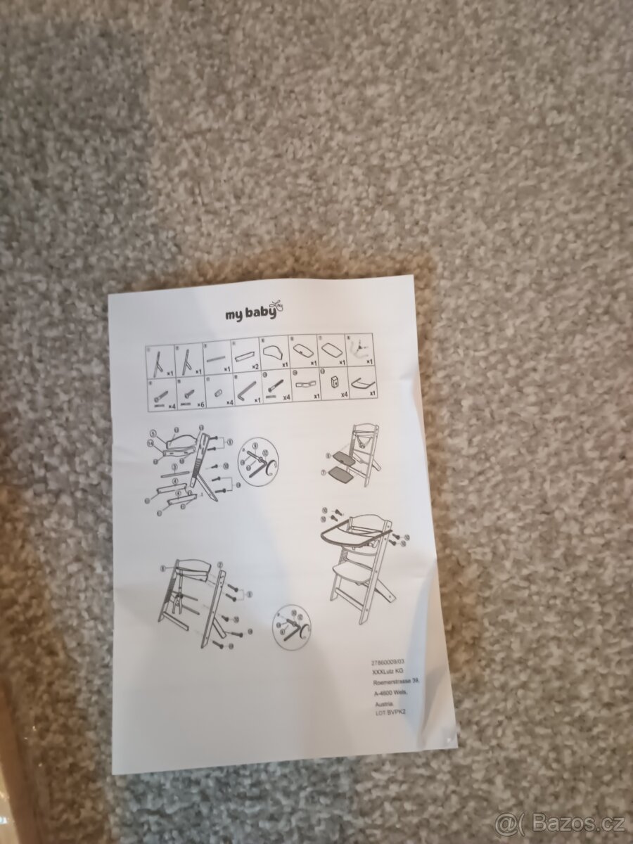 Dětská rostoucí židle - 6