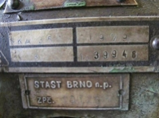 PKA 35 kotoučová pila, rok výroby 1979 - 6