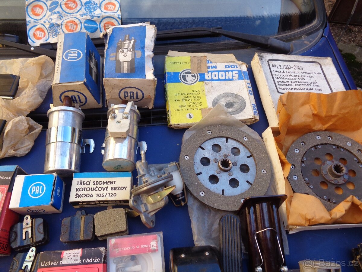 Škoda 1000MB 100 110R 120 Garde Rapid nove original dily - 6