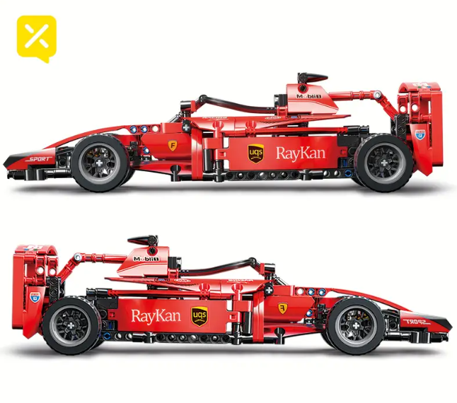 Formule F1 pro malé i velké stavitele - LEGO kompatibilní - 6