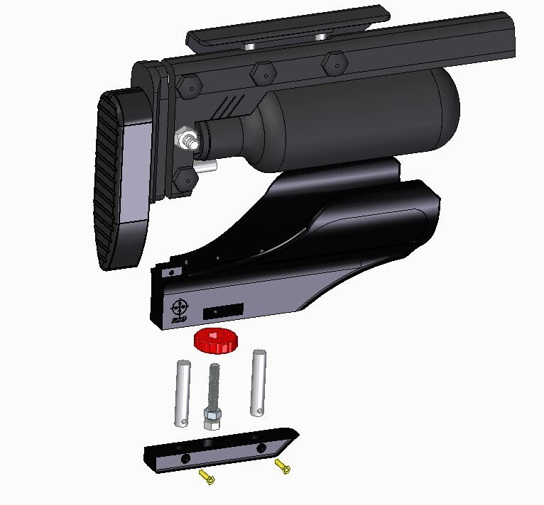 FX Pnthera - Bag Rider + Monopod - 6