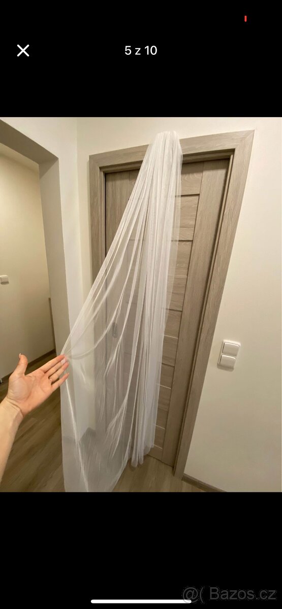 Svatební šaty velikosti 38 - 6