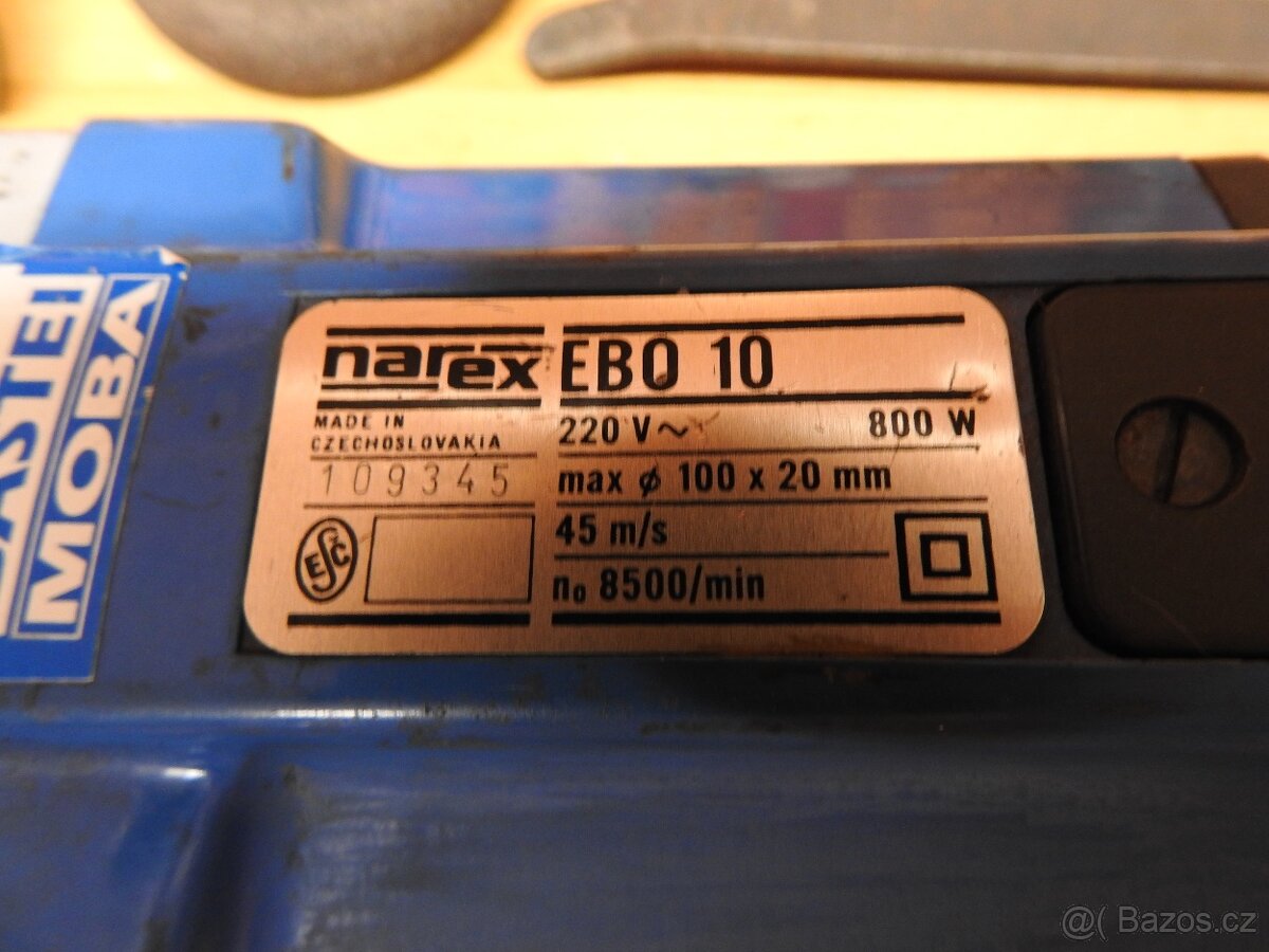 Přímá bruska Narex EBO 10 zánovní - 6