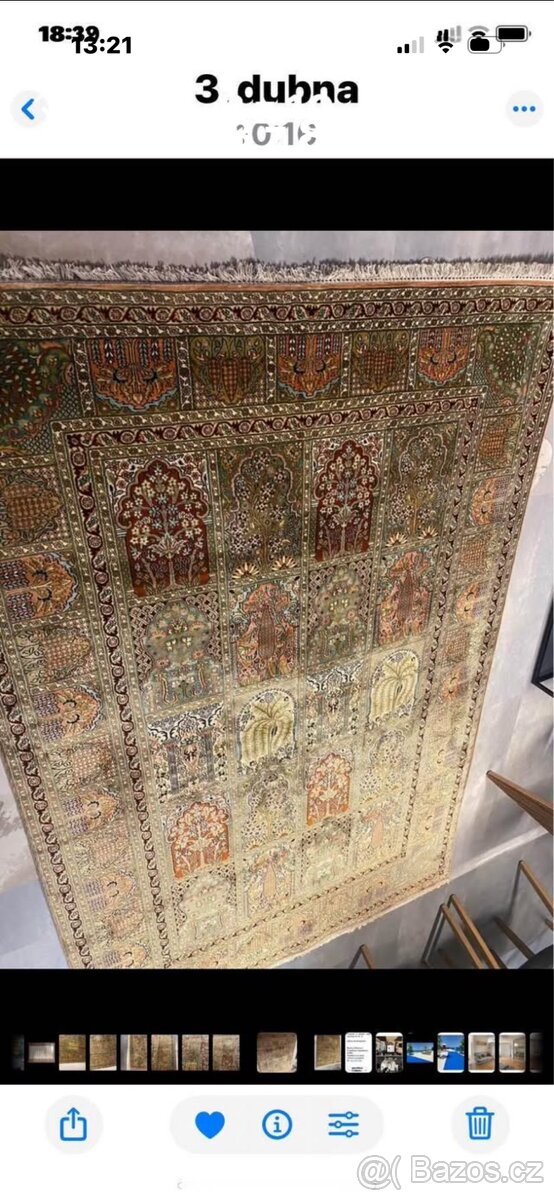 Koberec 100%hedvabi nove - 6