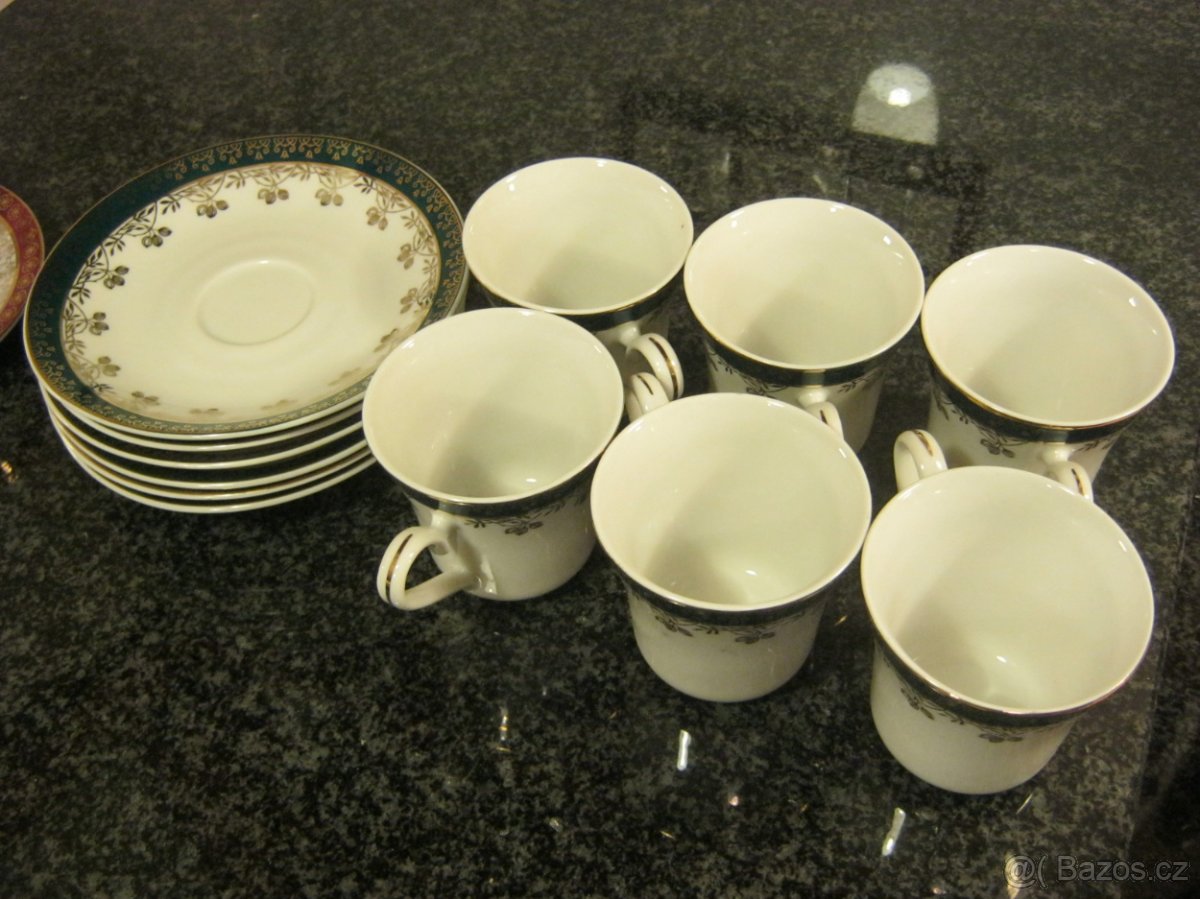 Čajové servisy - mix - 6