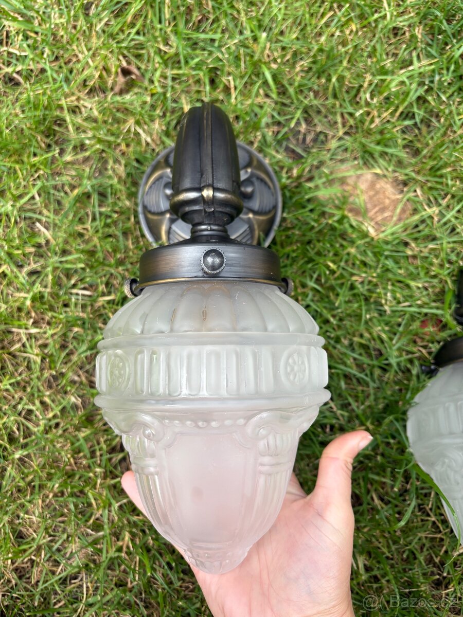 Staré nástěnné lampy - 6
