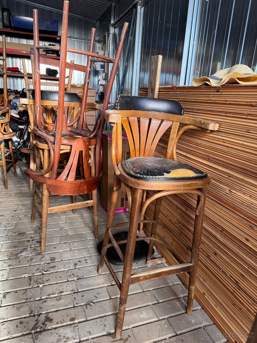 70ks barové židle Ton? - 6