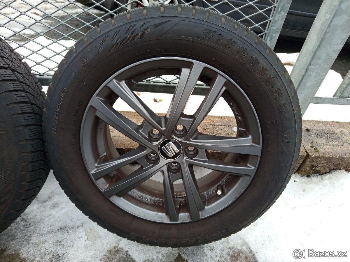 15" Originál Seat 5x100 Letní sada - 6