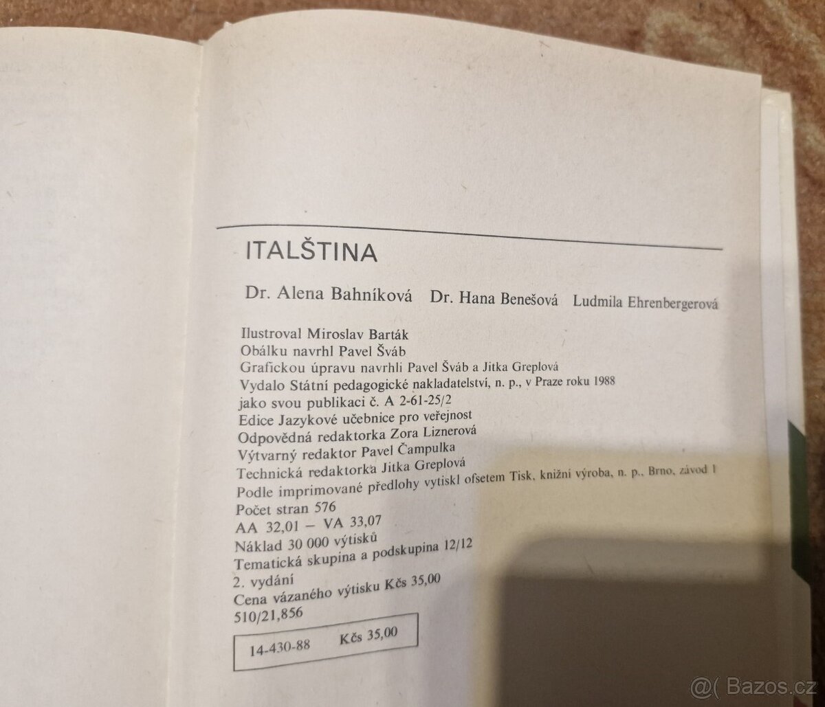 Francouzština. Italština - 6