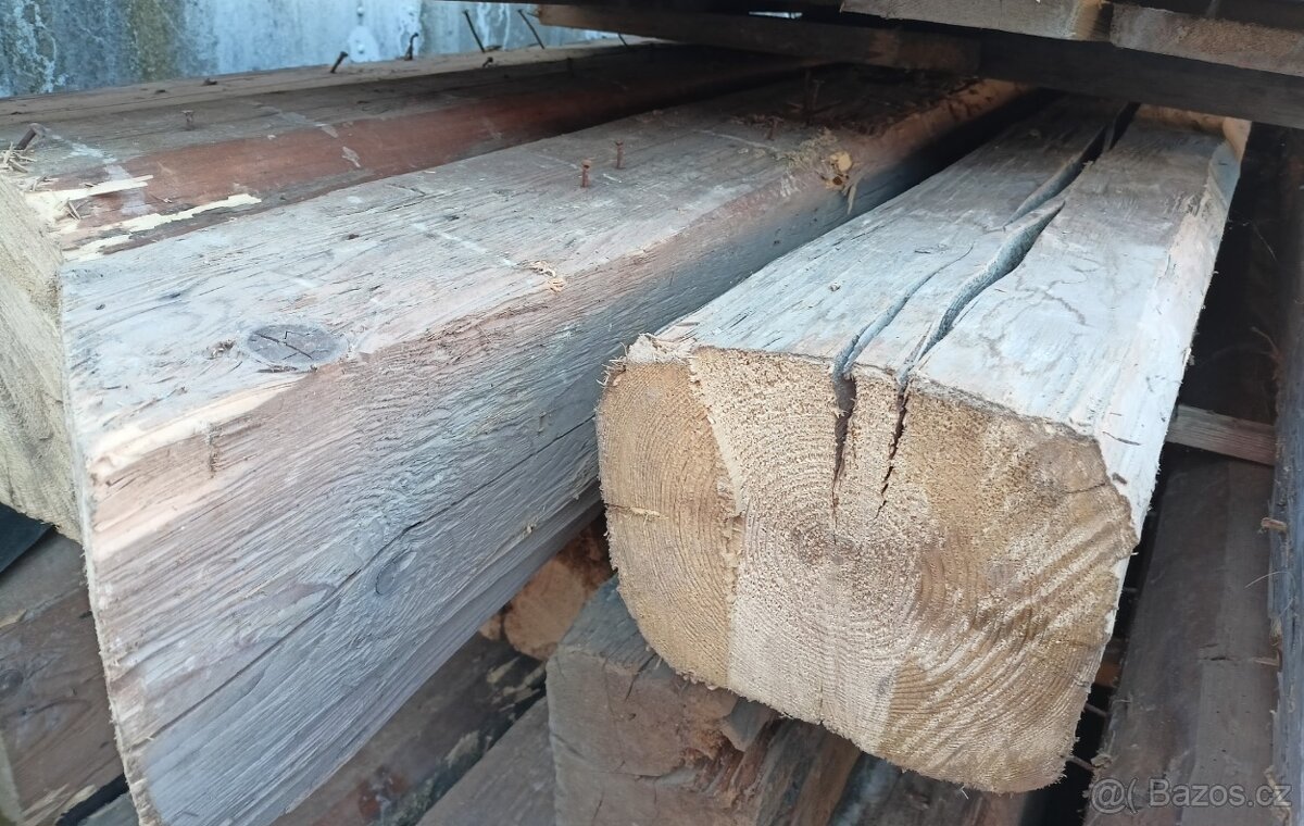 Staré tesané trámy - 6