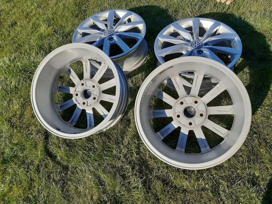 Krásné orig. Alu Volkswagen roztec 5x112 17 ET48 - 6