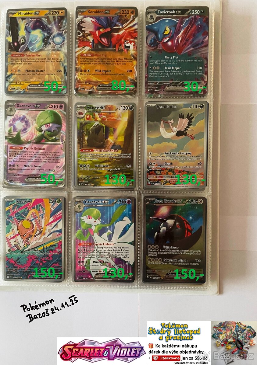 KUSOVÉ KARTY TCG POKÉMON (ORIGINÁL KARTY) (2) - 6