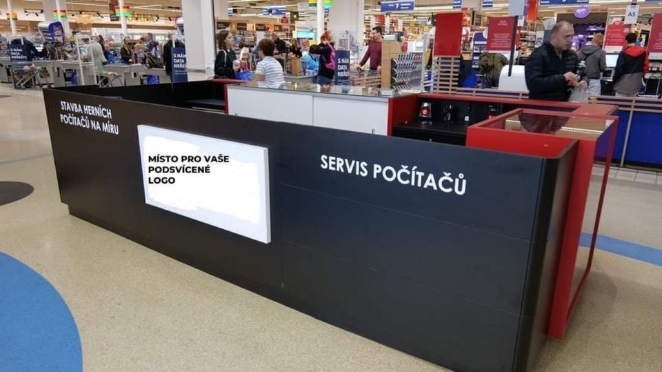 Kiosek / Stánek do obchodního centra 4x2m - 6