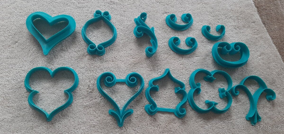 Formičky na cukroví, vypichovače a vykrajovátka na marcipán - 6