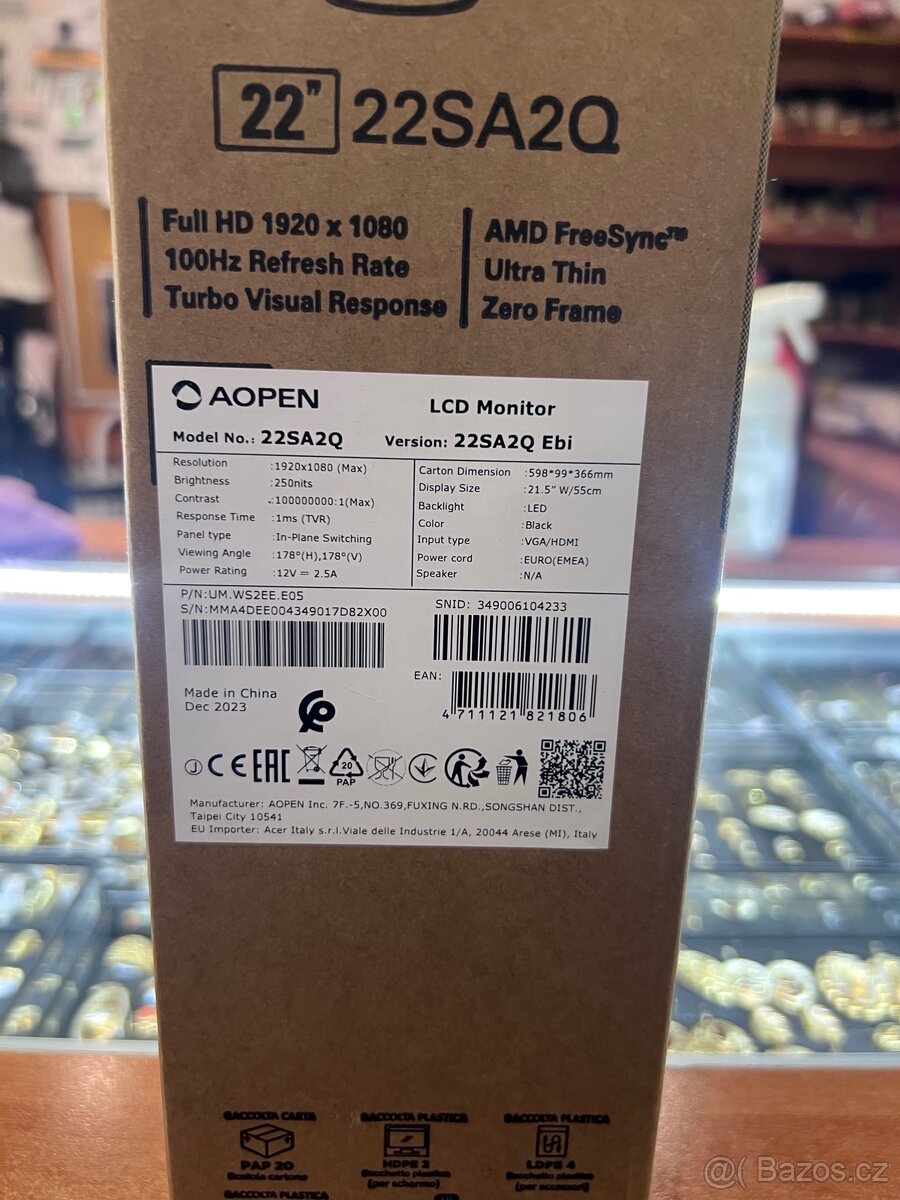 Herní Monitor AOpen 22SA2Q - 6