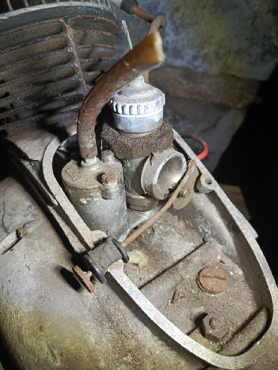 Motor čz 150 c t zapalování karburátor - 6