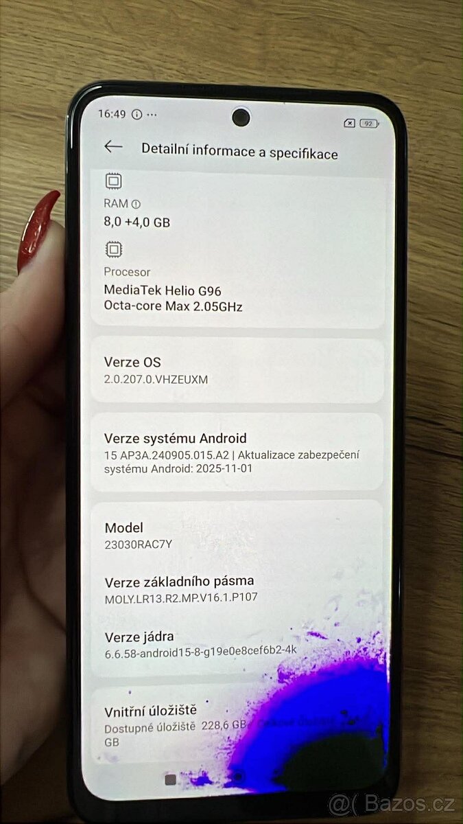 Xiaomi Redmi Note 12S 8GB/256GB černý - 6