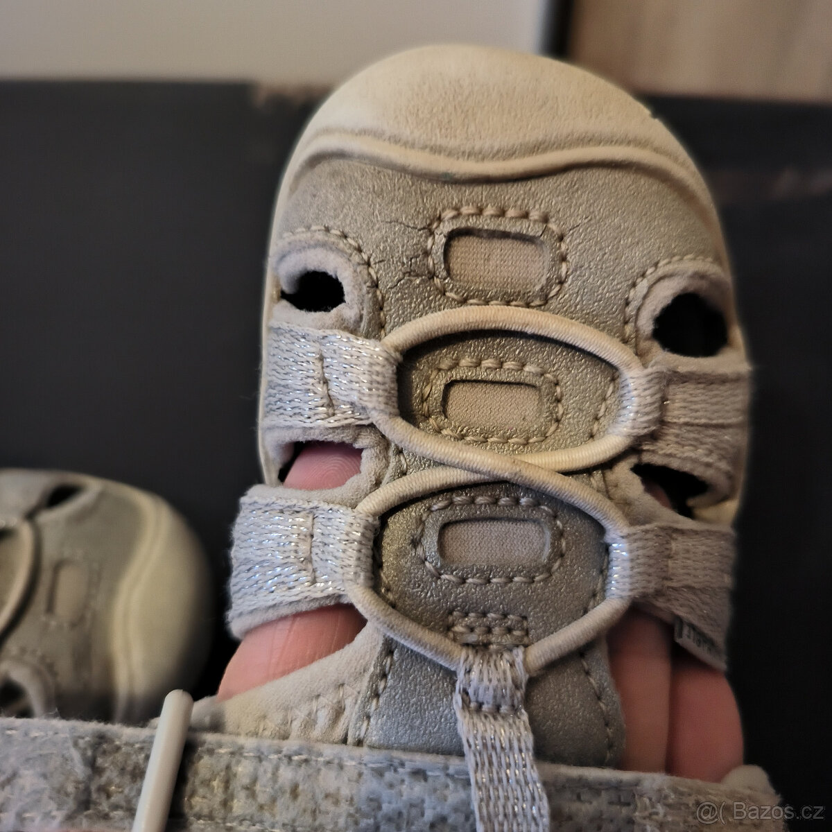 Keen detske sandalky Moxie stribrne vel. 22 - 6