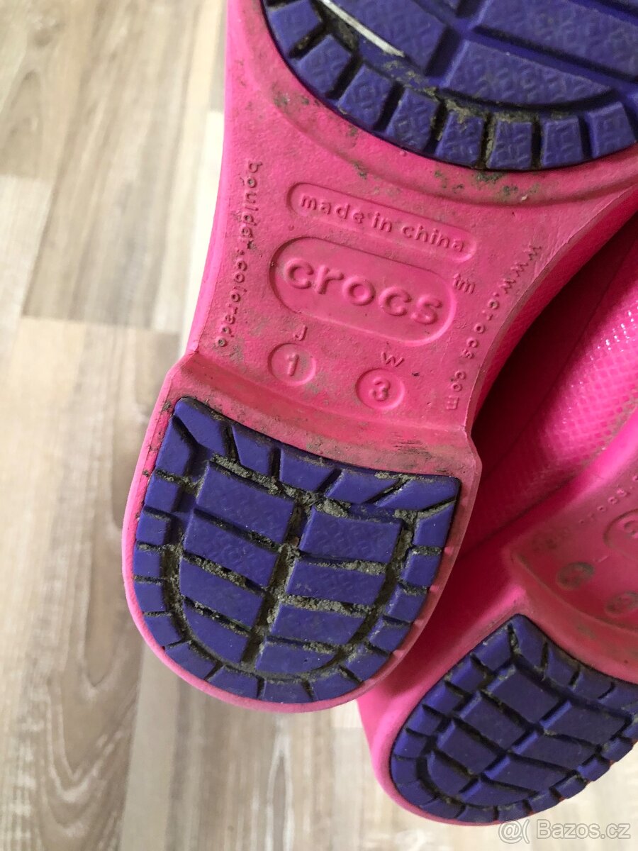 Divci holinky crocs 32/33 - 6