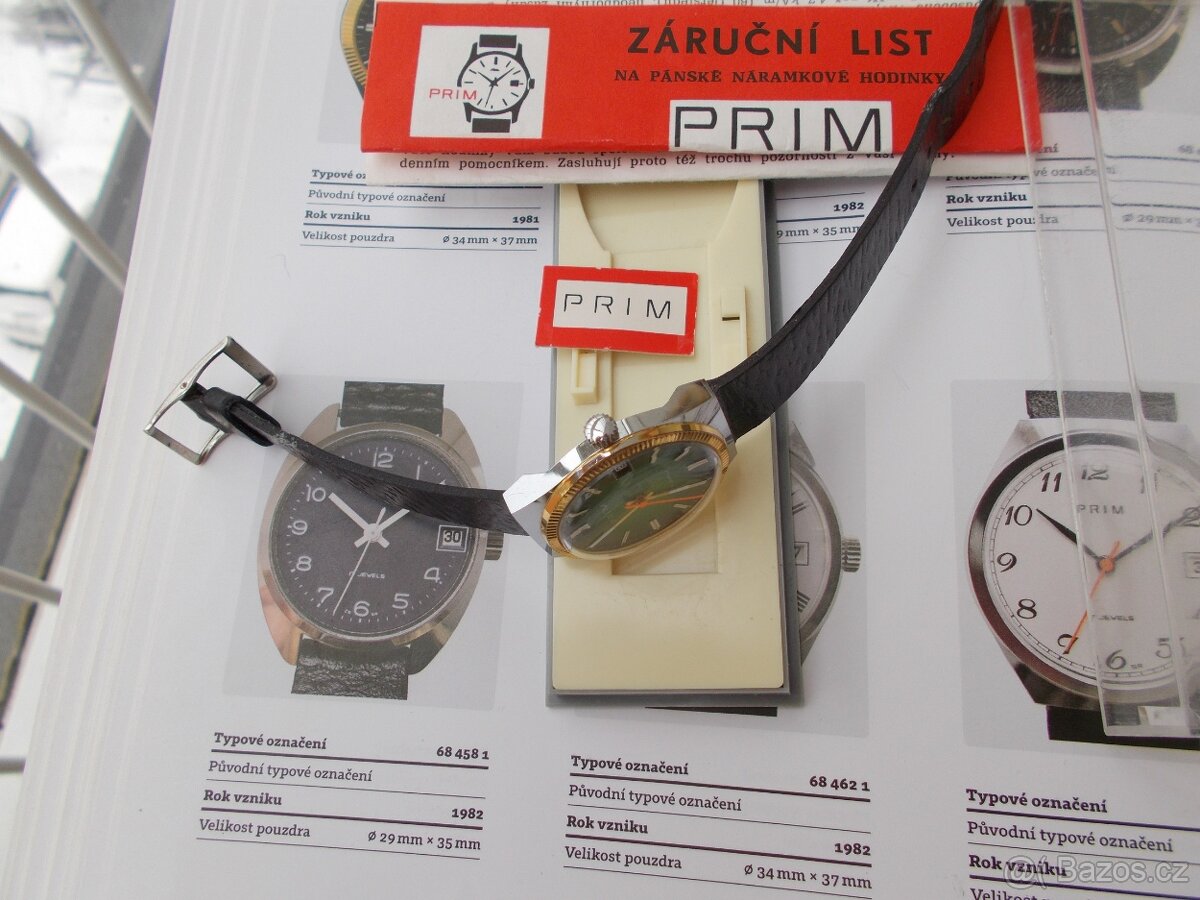 luxusni nenošene hodinky prim ala rolex rok 1981 funkcni - 6