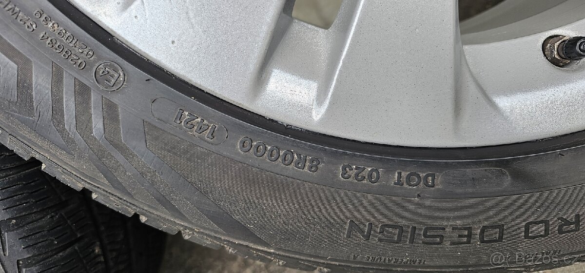 Alu kola + pneu originál Mercedes R17 - 6