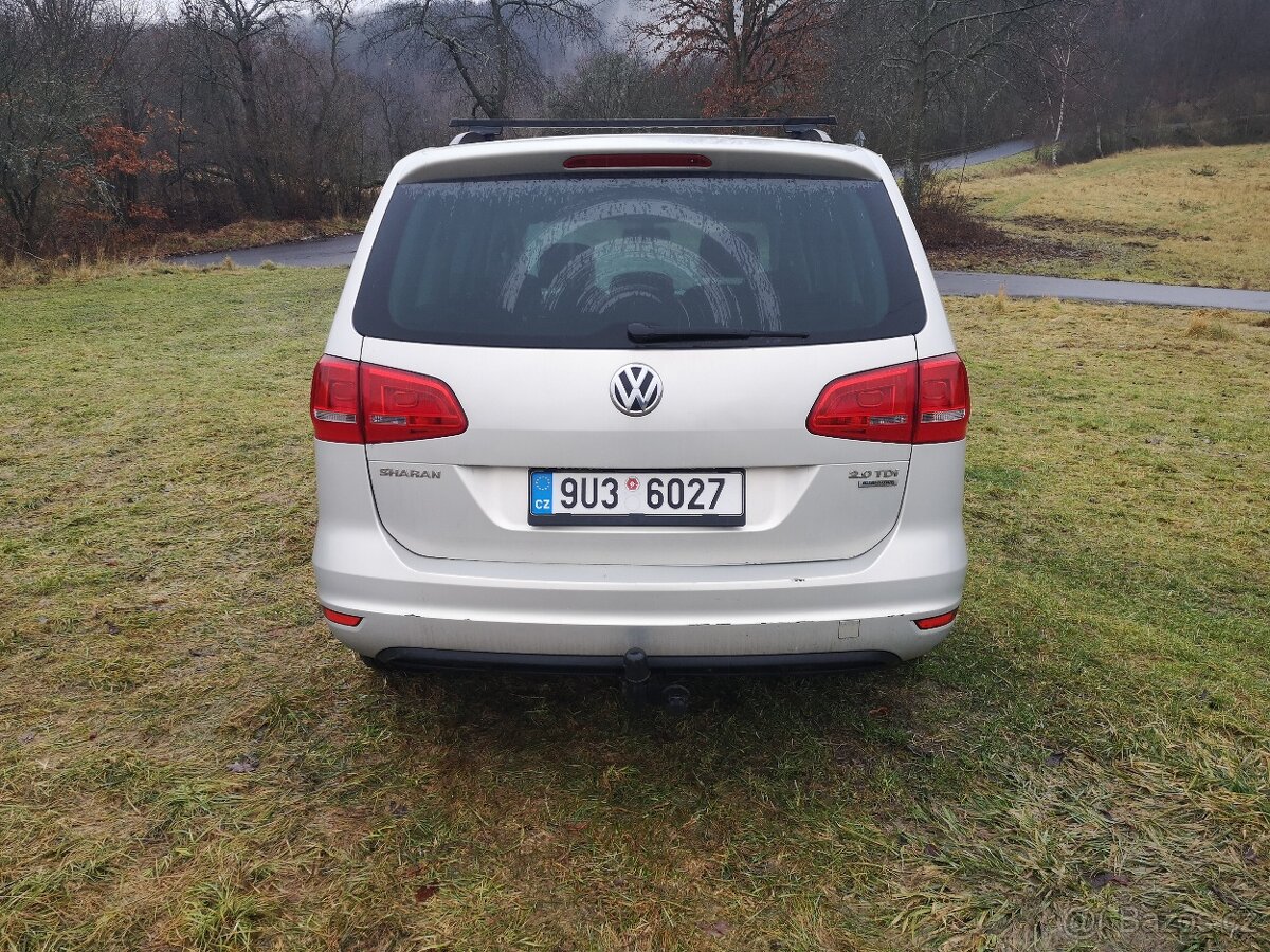 VOLKSWAGEN SHARAN AUTOMAT DSG 2.0TDi DPH 7MÍSTNÉ - 6