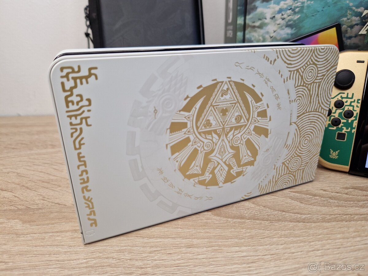 Nintendo Switch OLED Zelda + HRY a pouzdro - ZÁRUKA 1 ROK - 6