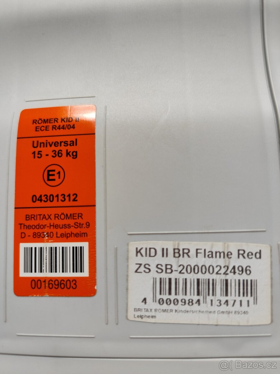 Dětská autosedačka  Britax romer - 6