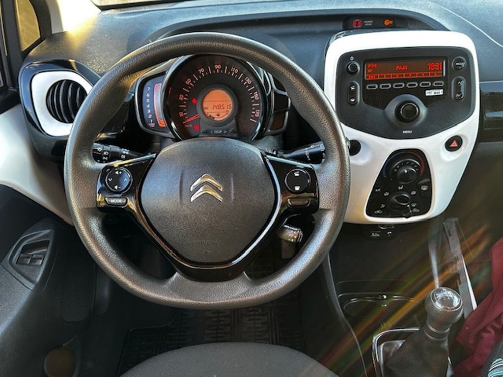 Citroen C1 1.2i, r.2018, 5-ti dveř, 1.majitel, STK, klima - 6