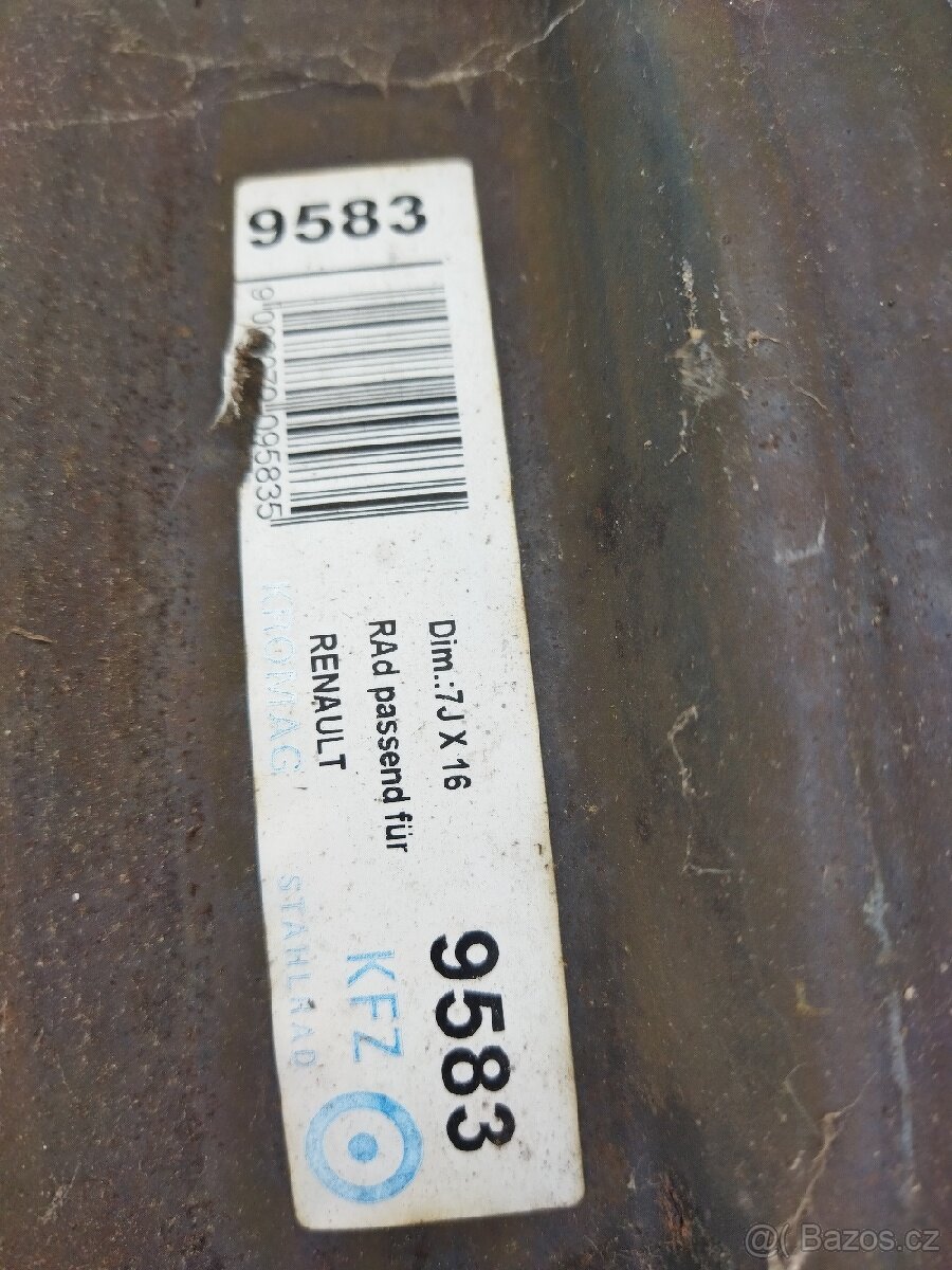 Plechové disky r 16 - 6