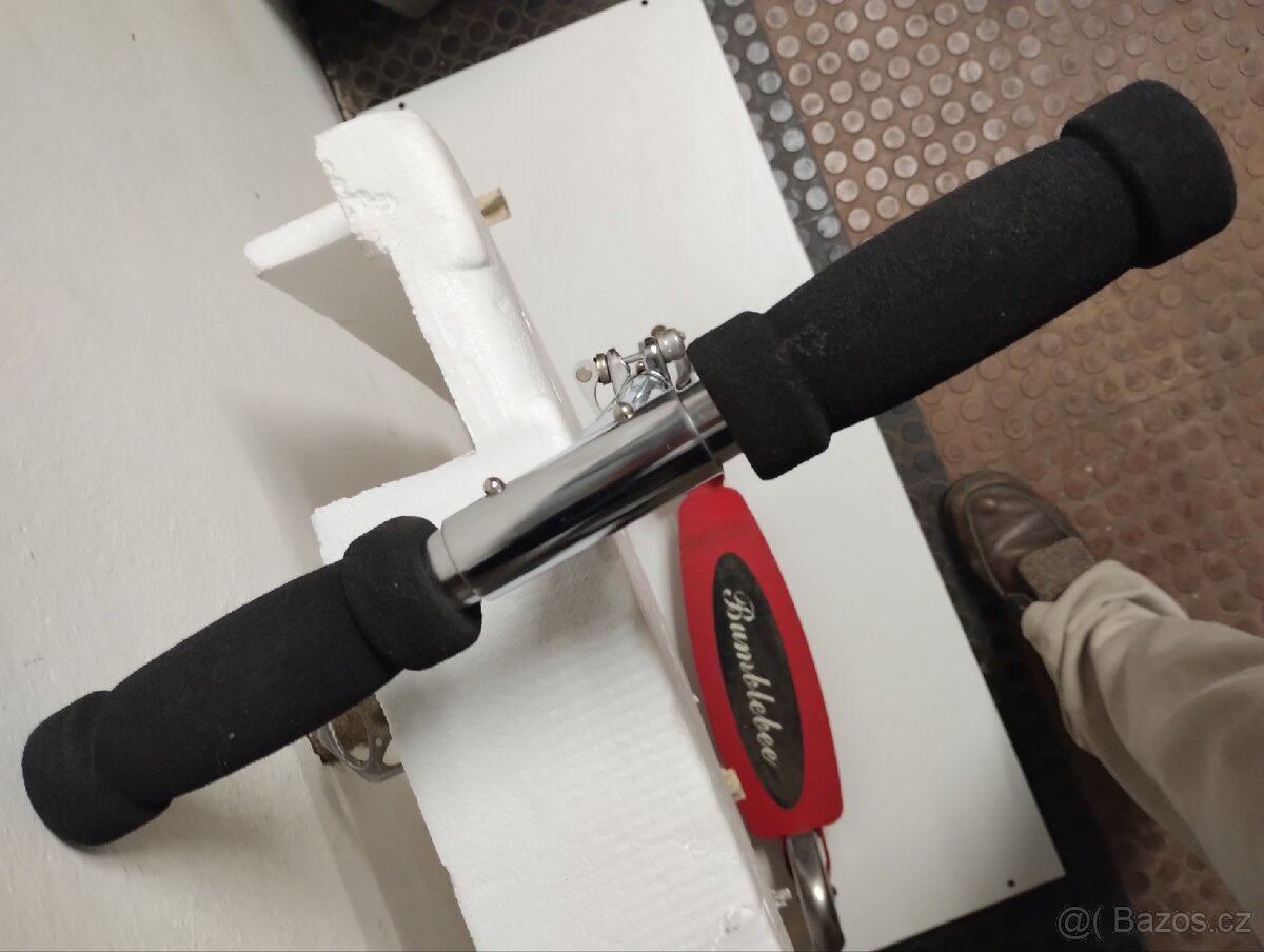 Koloběžka kovová skládací - 6