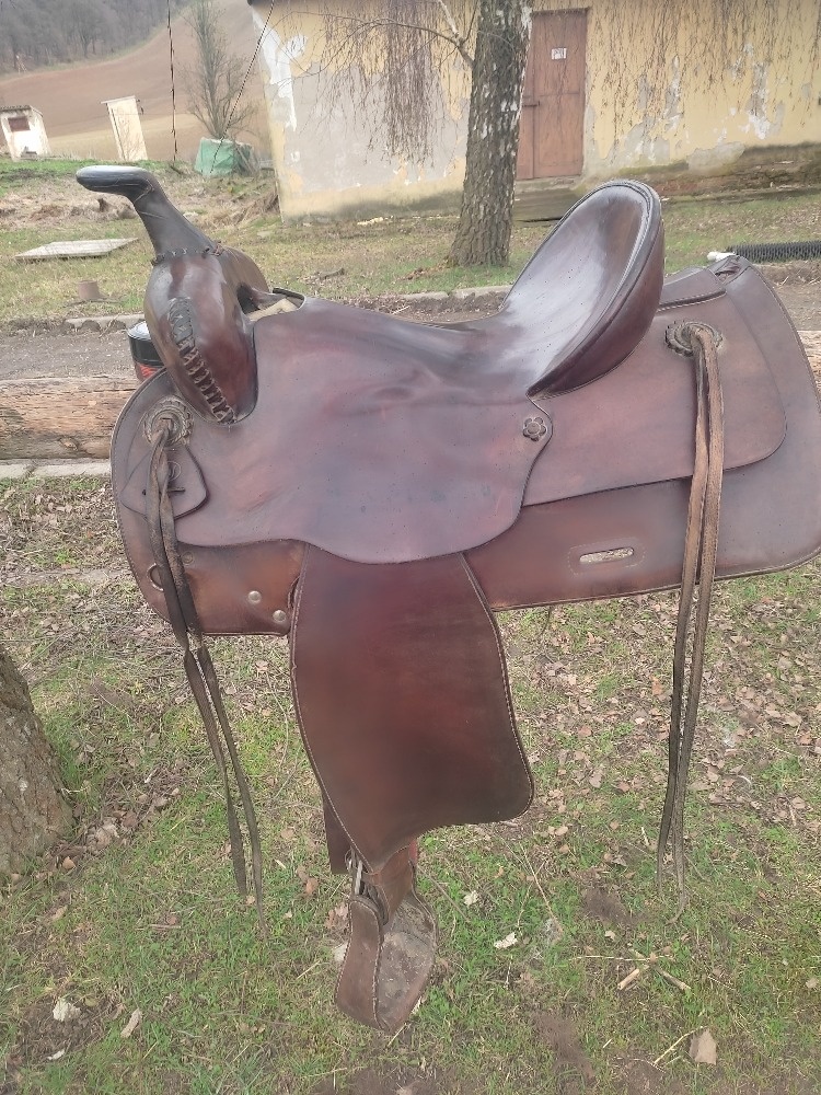 westernové sedlo - 6