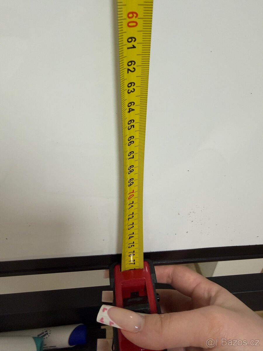 Bílá popisovací magnetická překlápěcí tabule - 6