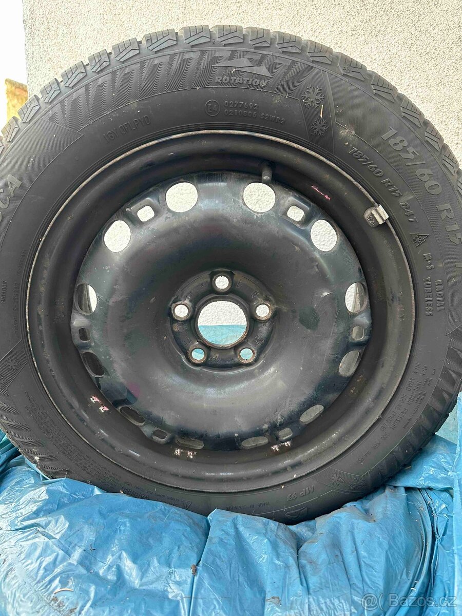 sada 4 pneu a disků 185/60 R15 T - 6